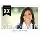 Ribbon Graduation Photo Announcements Image 3 of 8